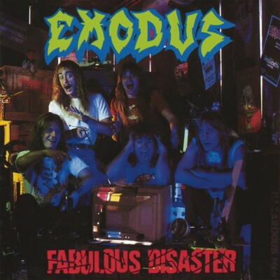 EXODUS - FABULOUS DISASTER (LTD PICTURE DISC)   VINYL LP NEU 