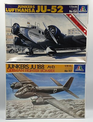 LUFTFAHRT: JUNKERS LUFTHANSA JU-52 & JUNKERS JU 188 A1-E1 JAGDBOMBER BAUSÄTZE
