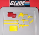 GI Joe Cobra BAAT 1993 Complete Weapons Accessories Set Original 90's Hasbro