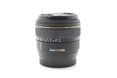 Sigma DC AF 30mm f/1.4 EX HSM Lens for Sony/Minolta A Mount Body