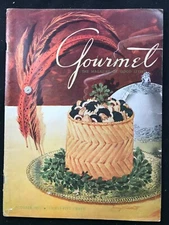 GOURMET Magazine - Oct 1951 - BIRD STEWS / London Dining Clubs / Rheingold Ad