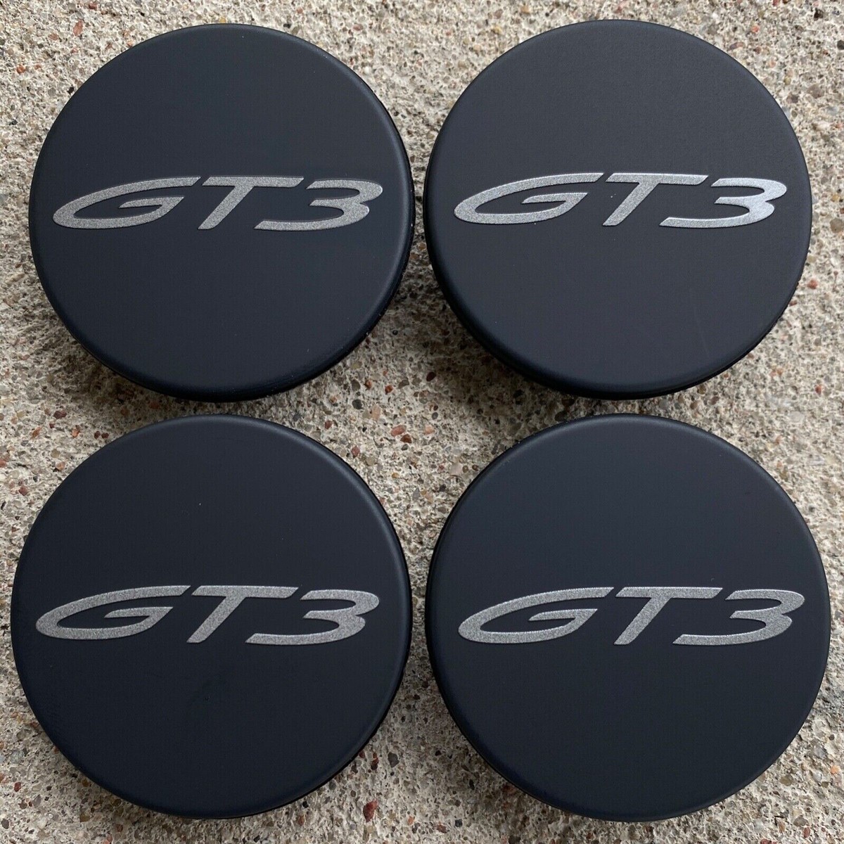 Porsche 911 GT3 Genuine OEM Center Lock Center Hub Caps Wheel Caps