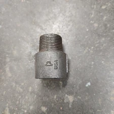 3/4" NPT Black Extension Piece, Pack Of 12