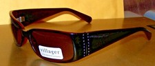 Claiborne - VILLAGER Sunglasses - BROWN w/side design 700