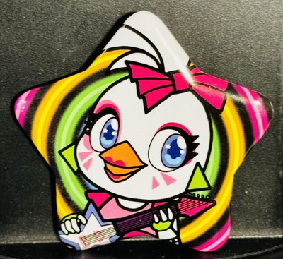 Five Nights at Freddy s: Security Breach ''Glamrock Chica'' Star Chibi Pin