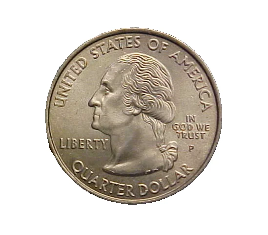 2003 P Missouri State Quarter Die Crack Obverse - Nice BU Error Coin-c6874xhh - Image 2 of 3