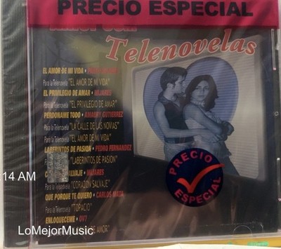 Rare No Longer Made CD Amor es Telenovelas Carlos Mata Que porque te quiero NEW