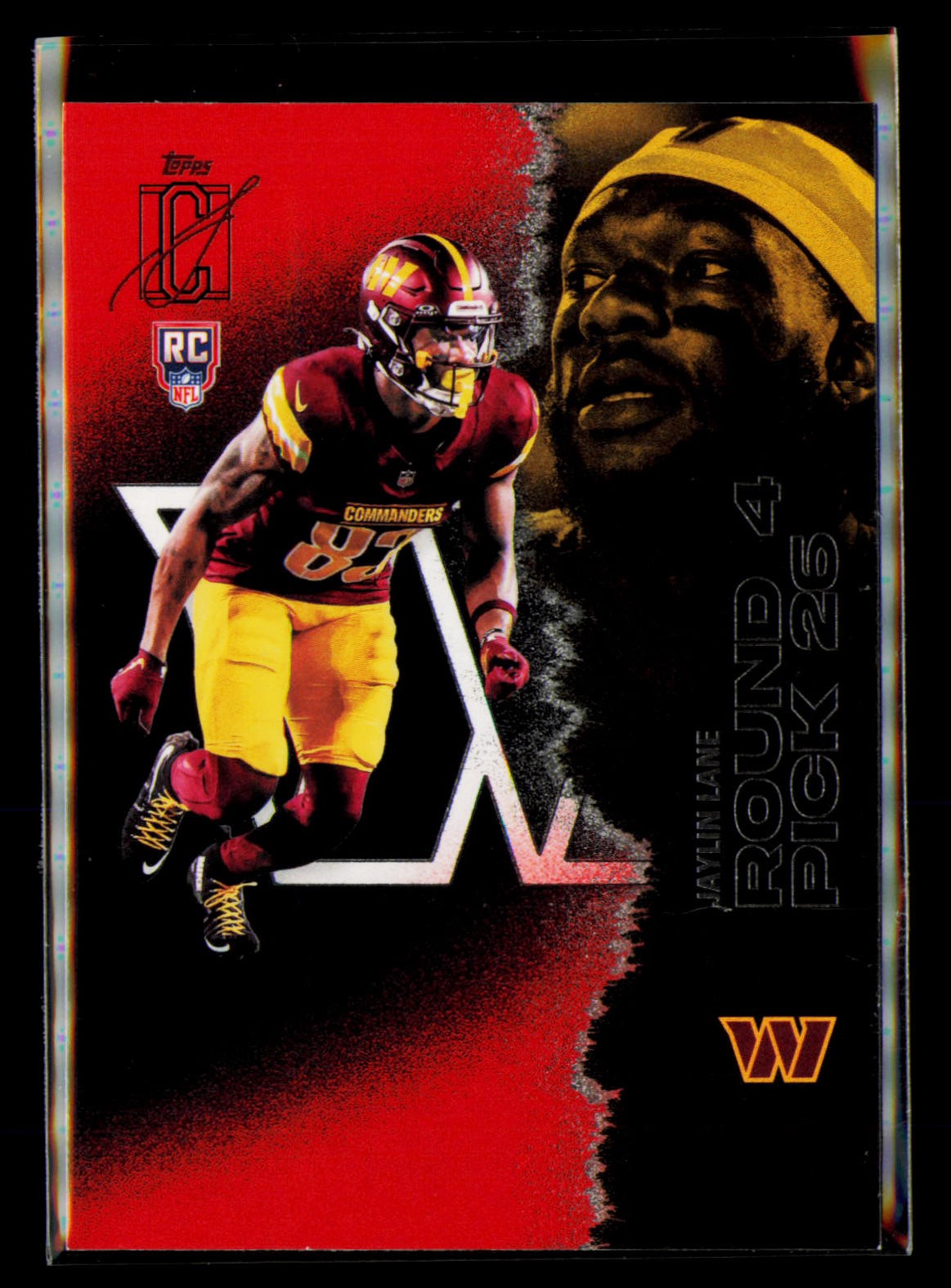 2025 Topps Signature Class #231 Jaylin Lane Red & Black