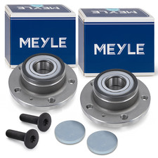 2x MEYLE RADNABE RADLAGER HINTEN VW GOLF 6 TOURAN SKODA OCTAVIA 2 SEAT LEON AUDI