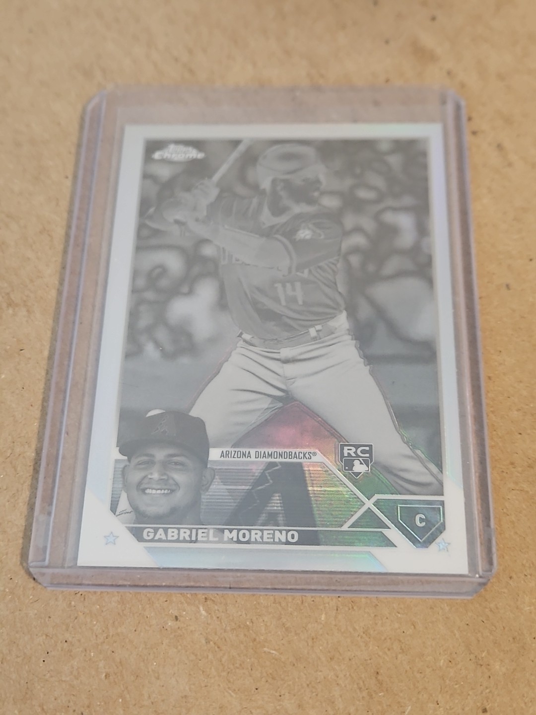 2023 Topps Chrome - Gabriel Moreno #189 Negative Refractor (RC)