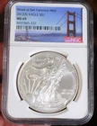 AMERICAN SILVER EAGLE 2012 S NGC MS 69 1 TROY OZ