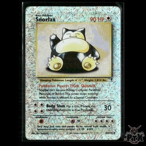 Reverse Holo Snorlax | eBay