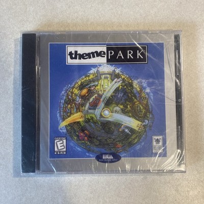 Theme Park PC CD-Rom Vintage Video Game 1994 1999 EA Electronic Arts (new sealed
