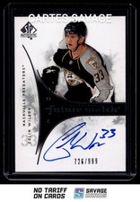 2009-10 SP Authentic Future Watch Auto Colin Wilson /999 #204 Nashville