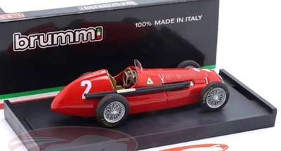 New Giuseppe Farina Alfa Romeo 158 #2 Winner Gran Bretagna e Europa GP formula 1