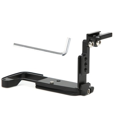 Quick Release L Plate Hand Grip Bracket With For ARCA Interface Cold Shoe Sea CB