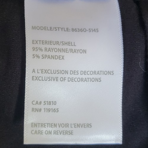 Tribal Damen Kleid Gr. Small schwarz mit klobigen Perlen auf Schrift weich und einzigartig - Bild 8 von 10