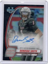 Donovan Smith 2024 Bowman U Chrome Black Prospect Auto /10 # Match #PA-DSM