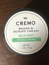 Cremo Beard and Scruff Cream - Wild Mint 4 oz