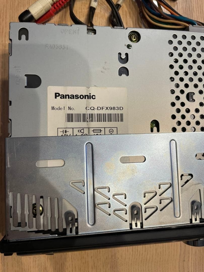 Panasonic CQ-DFX983D Car Stereo CD Receiver DSP Head Unit Vintage