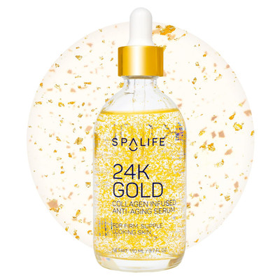 Beauty 24K Gold anti Aging Serum | Korean Deep Collagen Serum for Face with Real