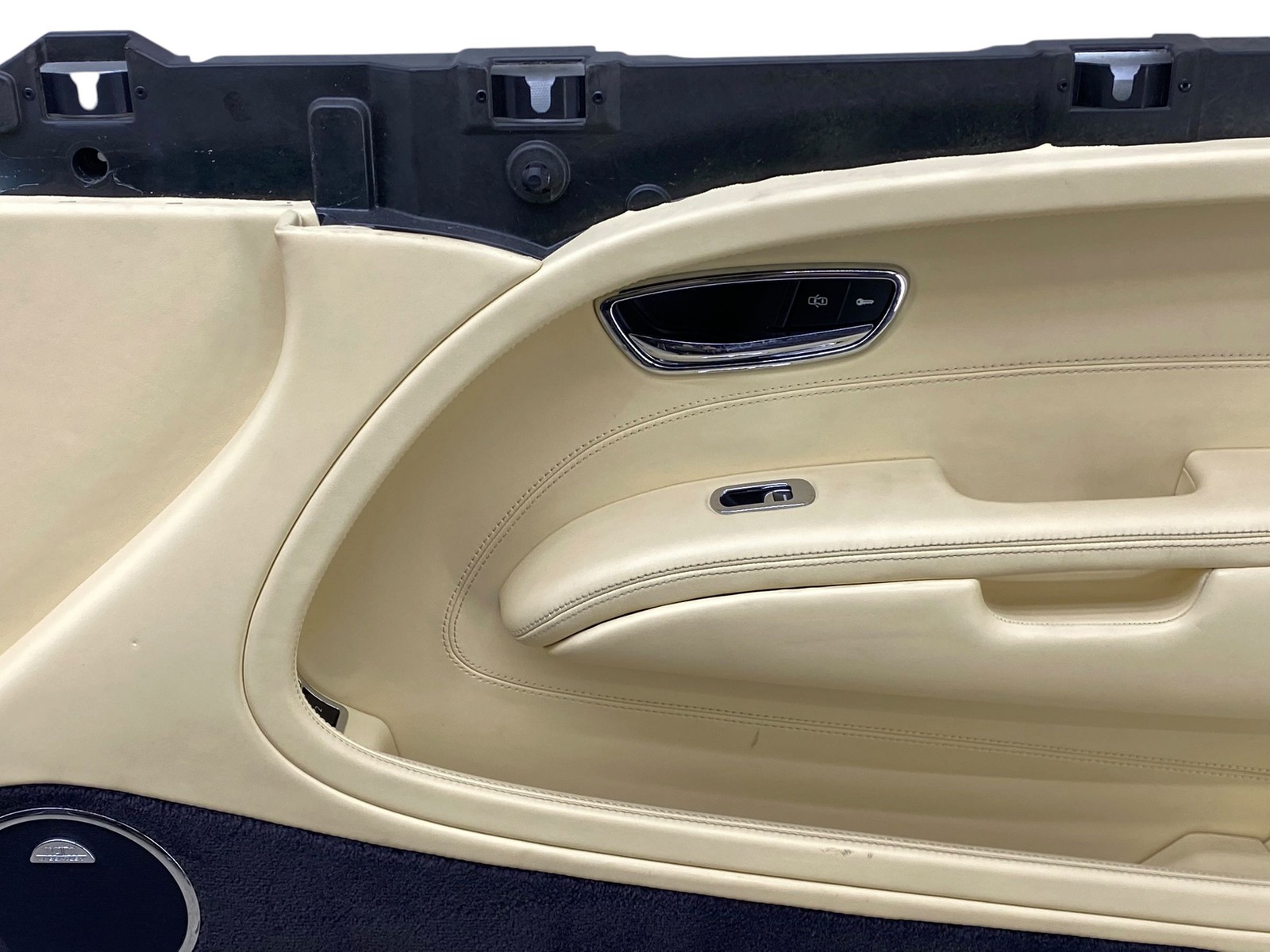 2010-2020 BENTLEY MULSANNE OEM FRONT RIGHT INNER DOOR TRIM PANEL W/ UPPER TRIM