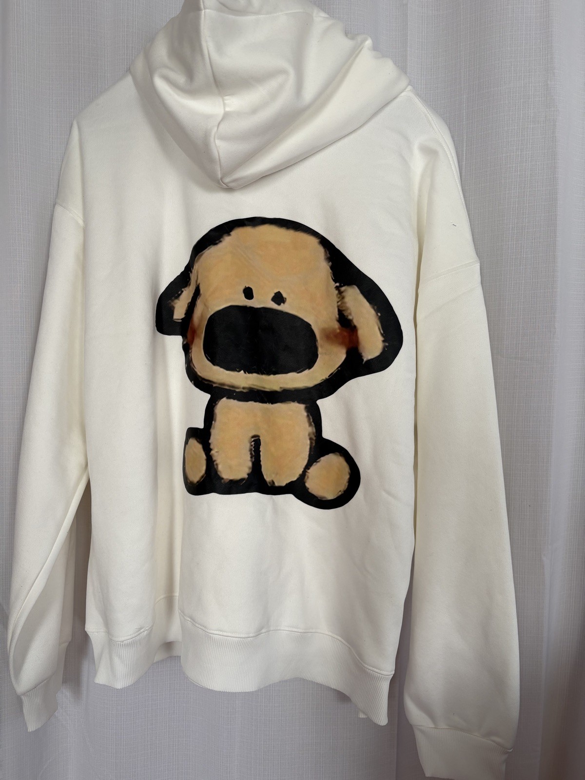 Sweatshirt Hoodie Featuring A Bear On The Back Size 3XL-image