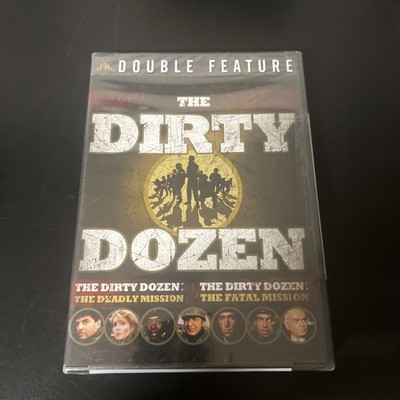 The Dirty Dozen Double Feature Dirty Dozen The Deadly Mission DVD, New, Sealed!!