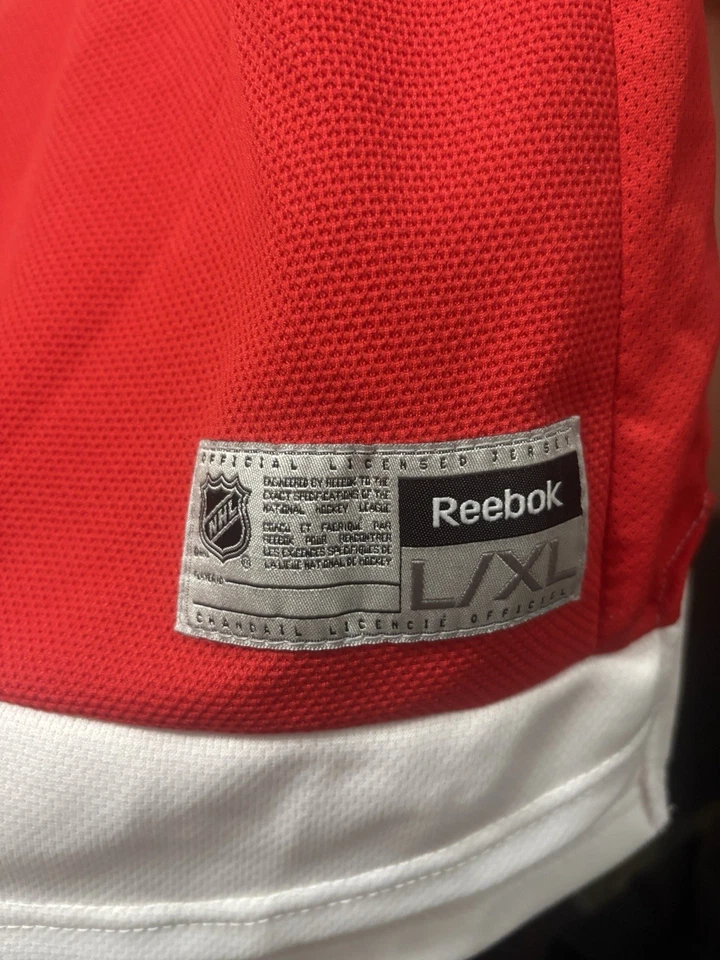 Detroit Red Wings  Jersey Reebok Size Youth L/XL Zetterberg - Image 3 of 4