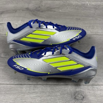 Adidas x Messi F50 Elite FG Fußballschuhe ''Silber/Blau'' - Größe UK 7 / EU 40 2/3