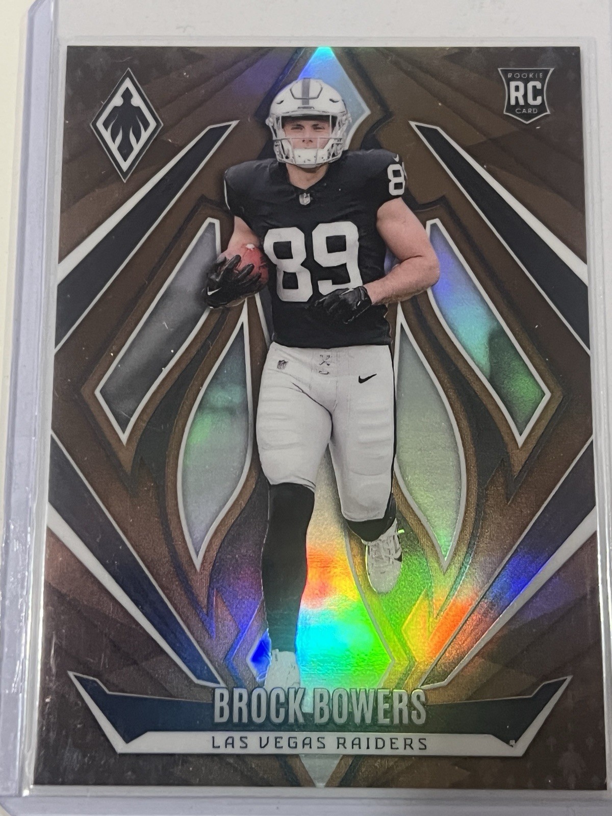 2024 Panini Phoenix - Rookies Brock Bowers #165 Bronze /75 (RC)