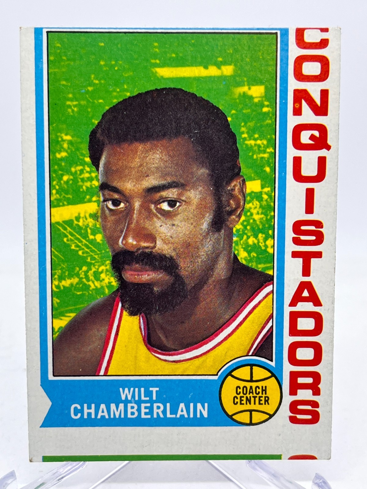1974-75 Topps #250 Wilt Chamberlain HOF San Diego Conquistadors (o/c)