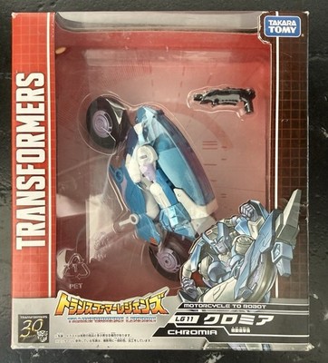Genuine Takara Tomy Transformer Legend LG-11 CHROMIA Titan Return Headmaster New