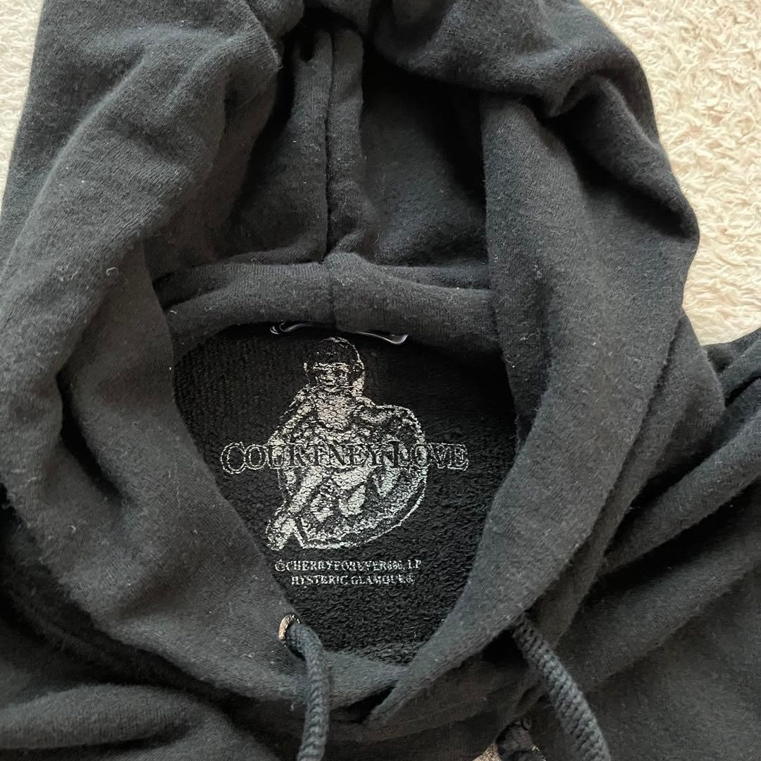 Hysteric Glamour x Courtney Love w/ Butterfly Black Hoodie from