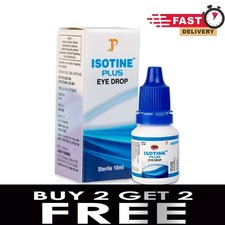 Cataract Herbal Eye Drops Glaucoma Non-Carnosine Isotine Plus - Buy 2 Get 2 FREE