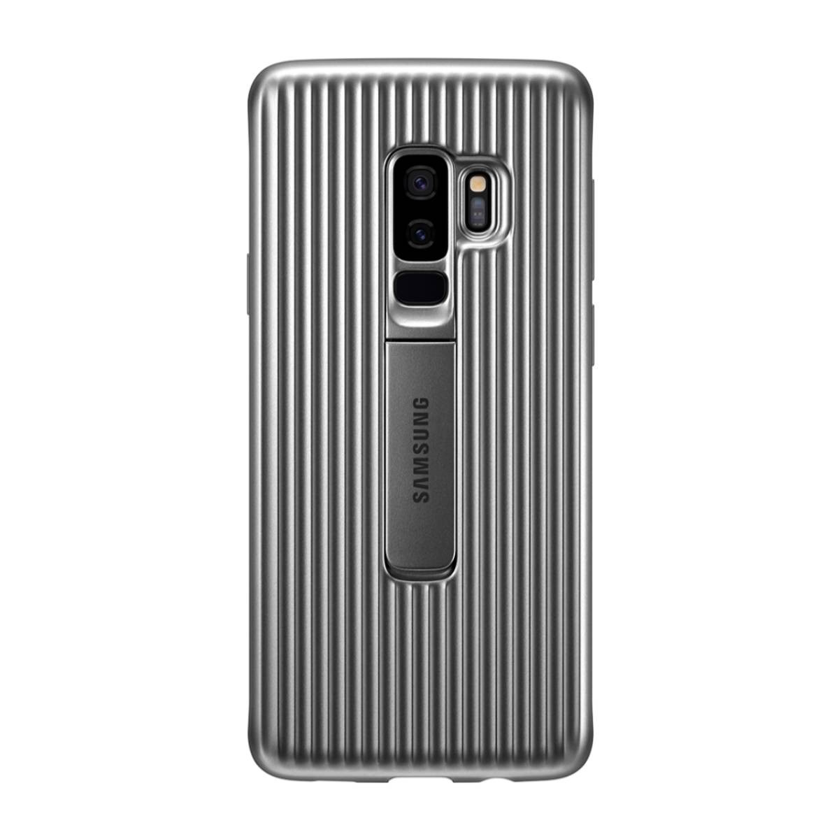 Coque Samsung S9 Plus renforcée premium finition mate gris de fer