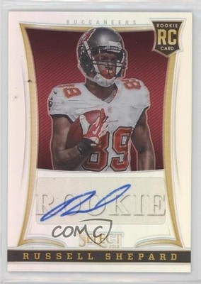 2013 Panini Select Silver Prizm Rookie 17/199 Russell Shepard #285 Auto RC 06yt