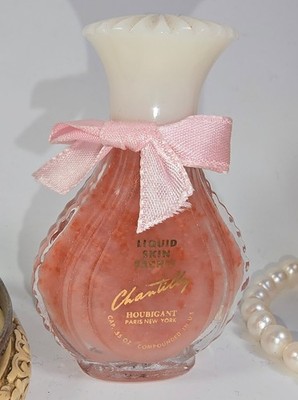 Rare Vintage Chantilly Houbigant Liquid Skin Sachet .35oz Mini Splash