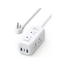 Anker A9169122 6-Outlet Power Strip, White