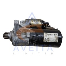 SKODA Superb 08-13 MK2 (3T5) 2.0 TDi CFGB Starter Motor 02E911024A