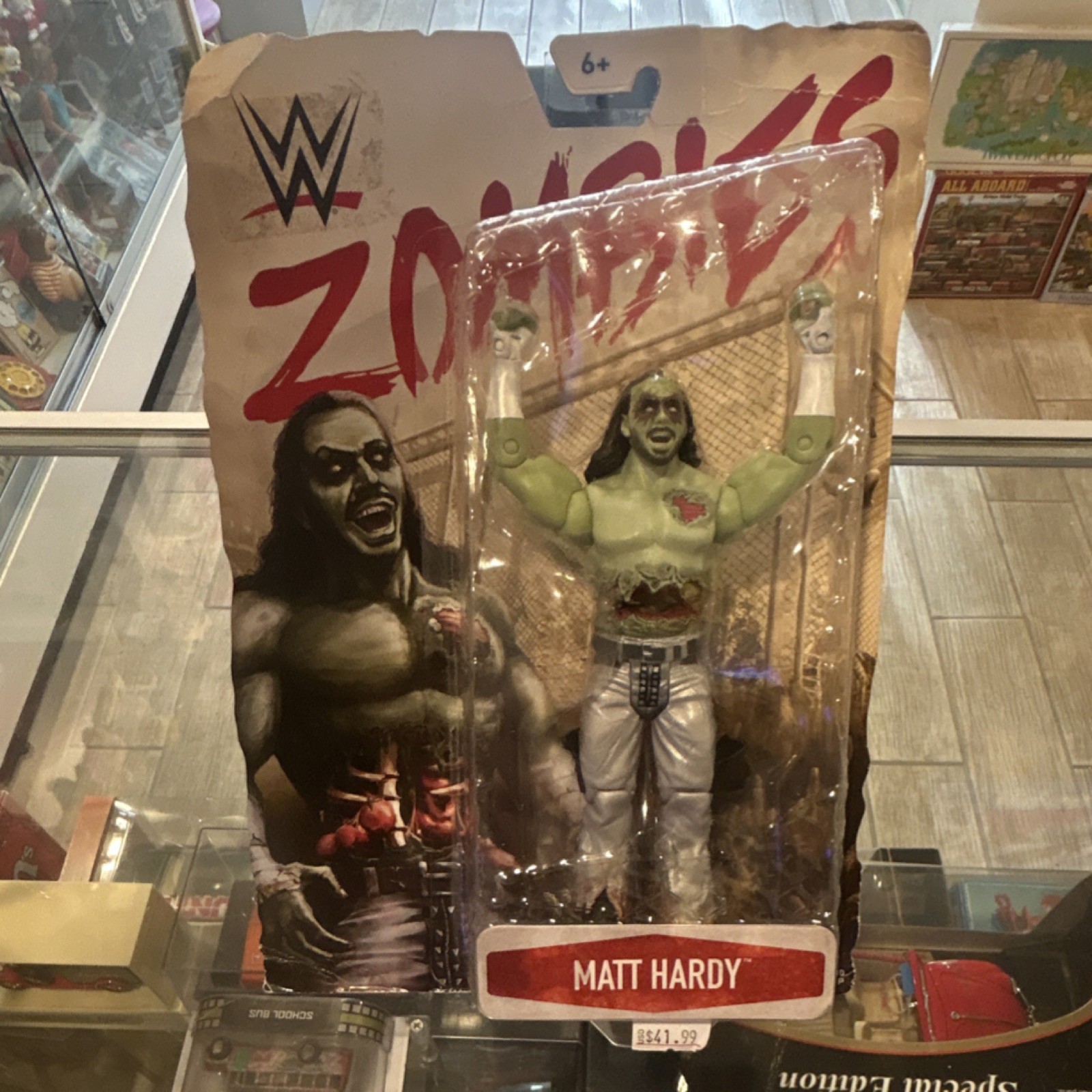 Plastic Multicolor Wrestling Series Boxed