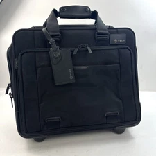Tumi T-Tech 2 Wheeled Rolling Laptop Bag Briefcase Black 58602D NICE