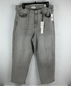 Pantalon Crop Nicole Miller – Taille 8, Noir, Fleuri, Cuir, Bouton, Taille Haute
