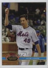 2021 Topps Stadium Club Chrome 1991 Design Variation SP Jacob deGrom #167 6m7