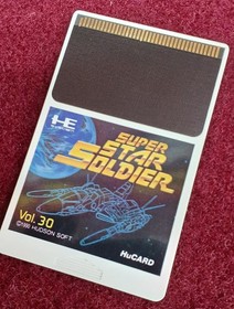 Pc Engine Exclusive Software Super Star Soldier Model Super Star Soldier H FMt37