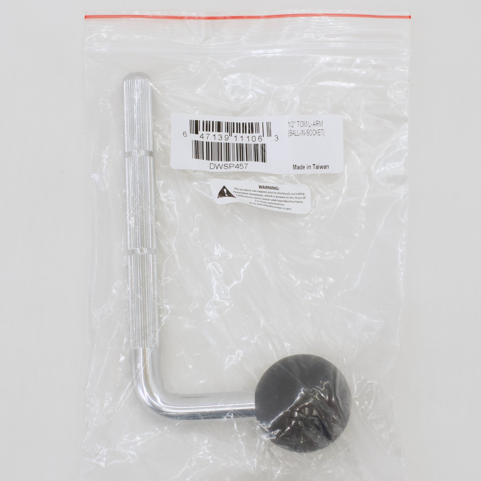 DW Drums DWSP457 1/2-inch L-Arm with Ball - second product detail image