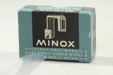 Minox Model B Right Angle Finder Mirror with Original Box  Manual - RARE