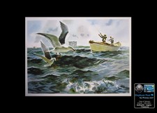 John Cowan Holy Mackerel Fishing South Pass with Short Story 9x11