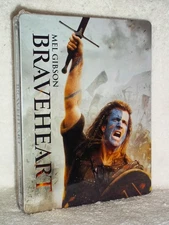 Braveheart (4K/Blu-ray, 2020 STEELBOOK) ‎NEW Mel Gibson Sophie Marceau oscar win
