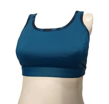 Tiltle Mine Women's Size 34D Sports Bra Wireless Eye Hook Back Closure(#B8